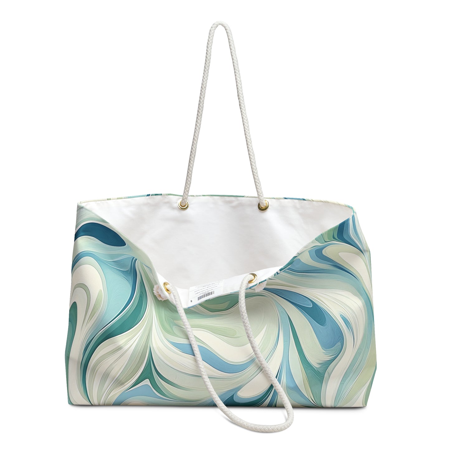 Abstract Swirl Weekender Bag - Perfect for Travel, Beach, Gym, Gifts, and Weekend Getaways, Stylish Carryall for Adventurers