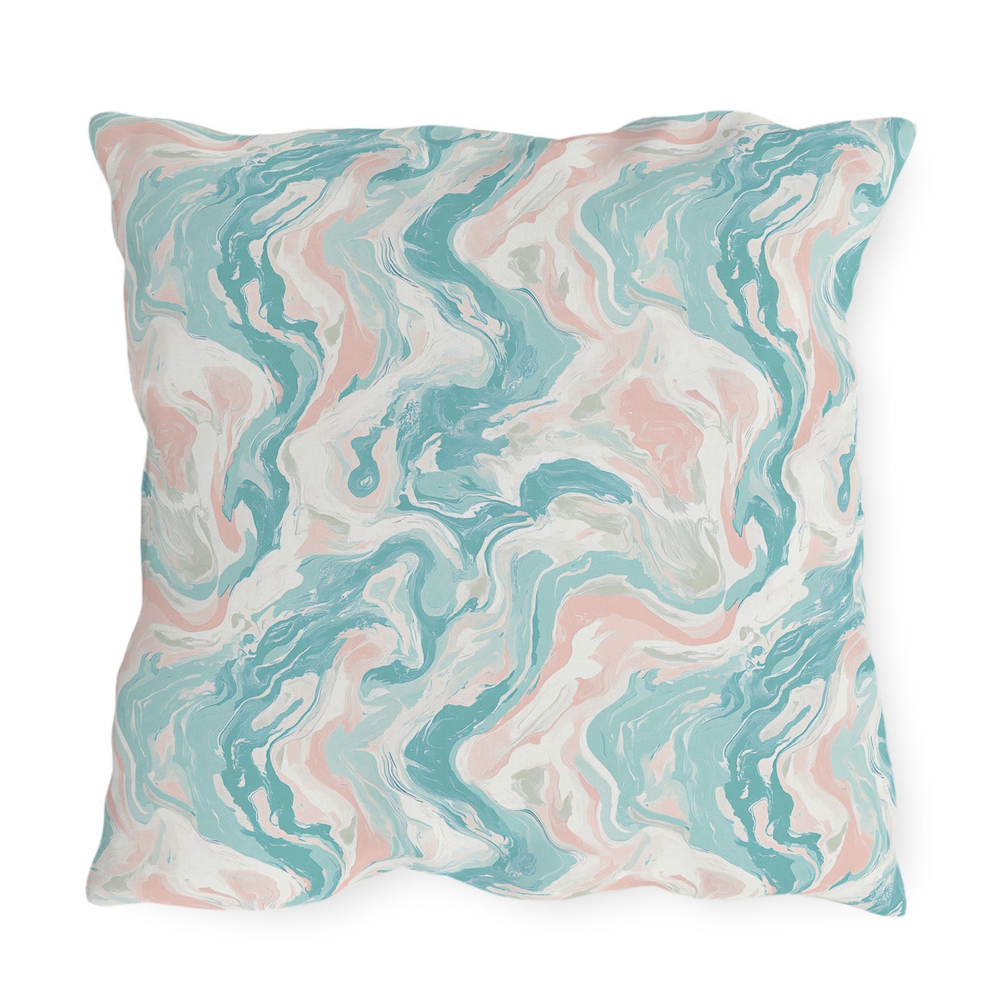 Marbled Outdoor Pillows, Decorative Cushion Covers, Summer Patio Decor, Home and Garden Accessories, Boho Chic, Gift Idea