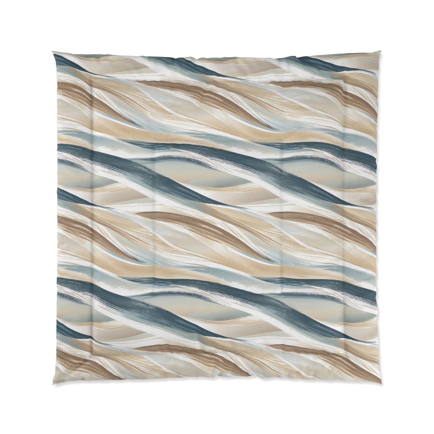 Cozy Wave Comforter - Stylish Bedding for Relaxation, Home Decor, Bedroom Makeover, Gift Idea, Modern Aesthetic