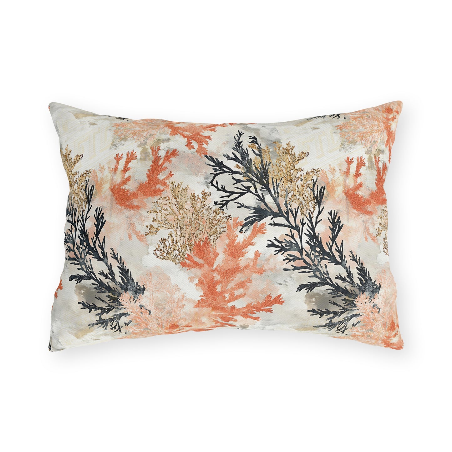 Coral Reef Outdoor Pillow | Decorative Throw Pillow, Nautical Home Decor, Beachy Vibe, Patio Cushion, Summer Living