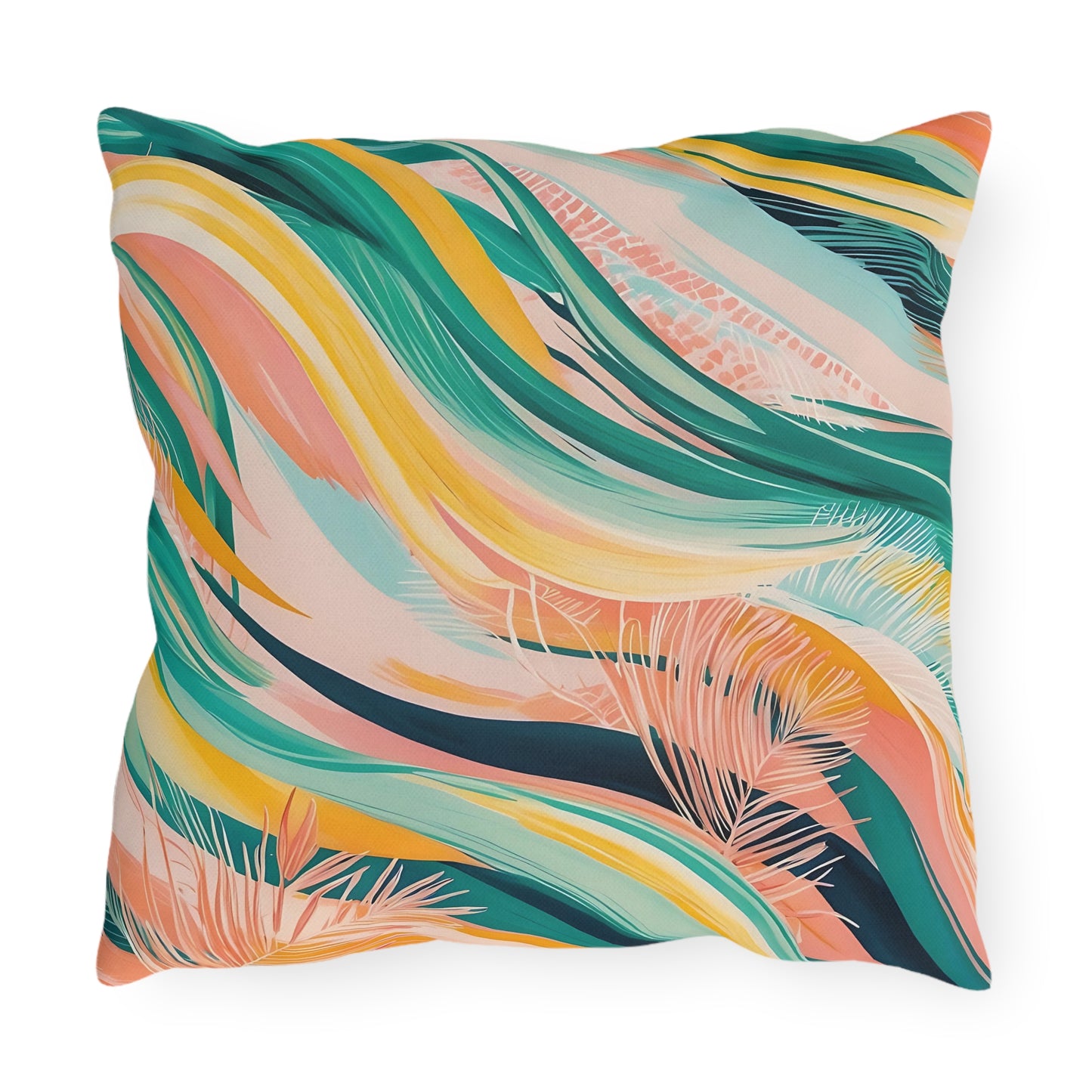 Pastel Outdoor Pillows - Spring Decor, Patio Cushions, Garden Throw Pillows, Floral Pillow Covers, Outdoor Living Accessories