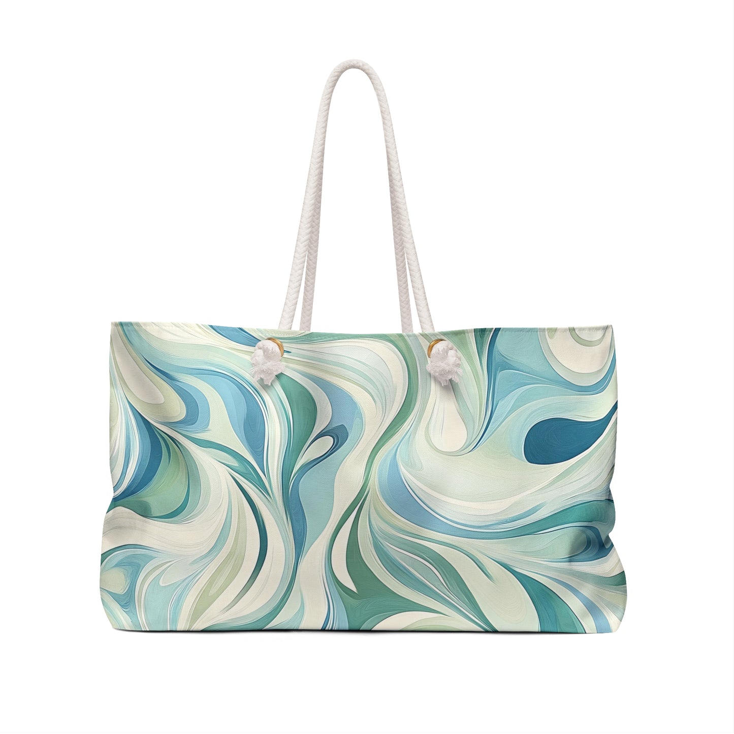 Abstract Swirl Weekender Bag - Perfect for Travel, Beach, Gym, Gifts, and Weekend Getaways, Stylish Carryall for Adventurers