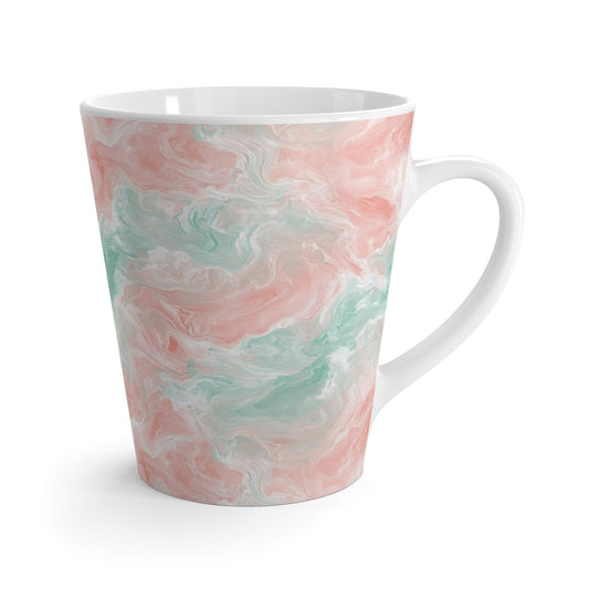 Marble Swirl Latte Mug - Artistic Coffee Cup for Cozy Mornings, Perfect Gift for Tea Lovers, Home Decor