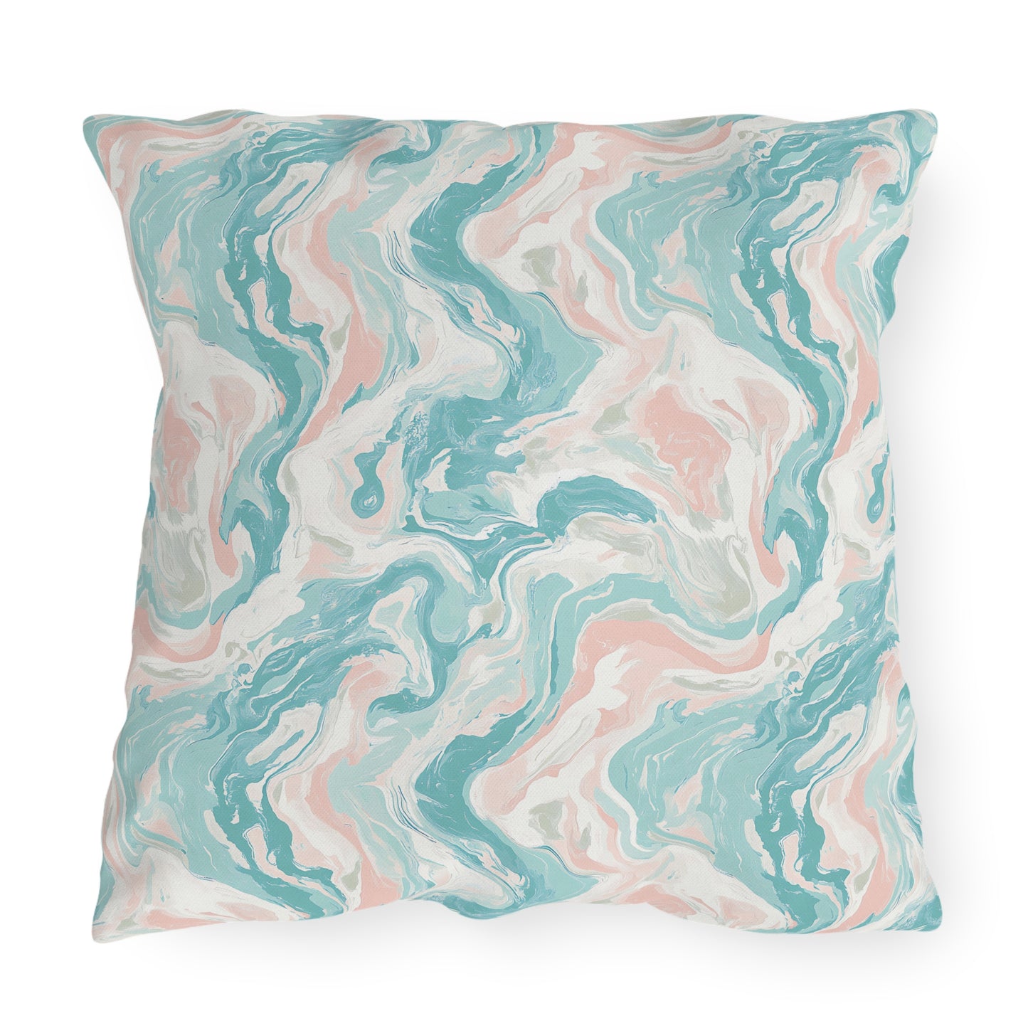 Marbled Outdoor Pillows, Decorative Cushion Covers, Summer Patio Decor, Home and Garden Accessories, Boho Chic, Gift Idea