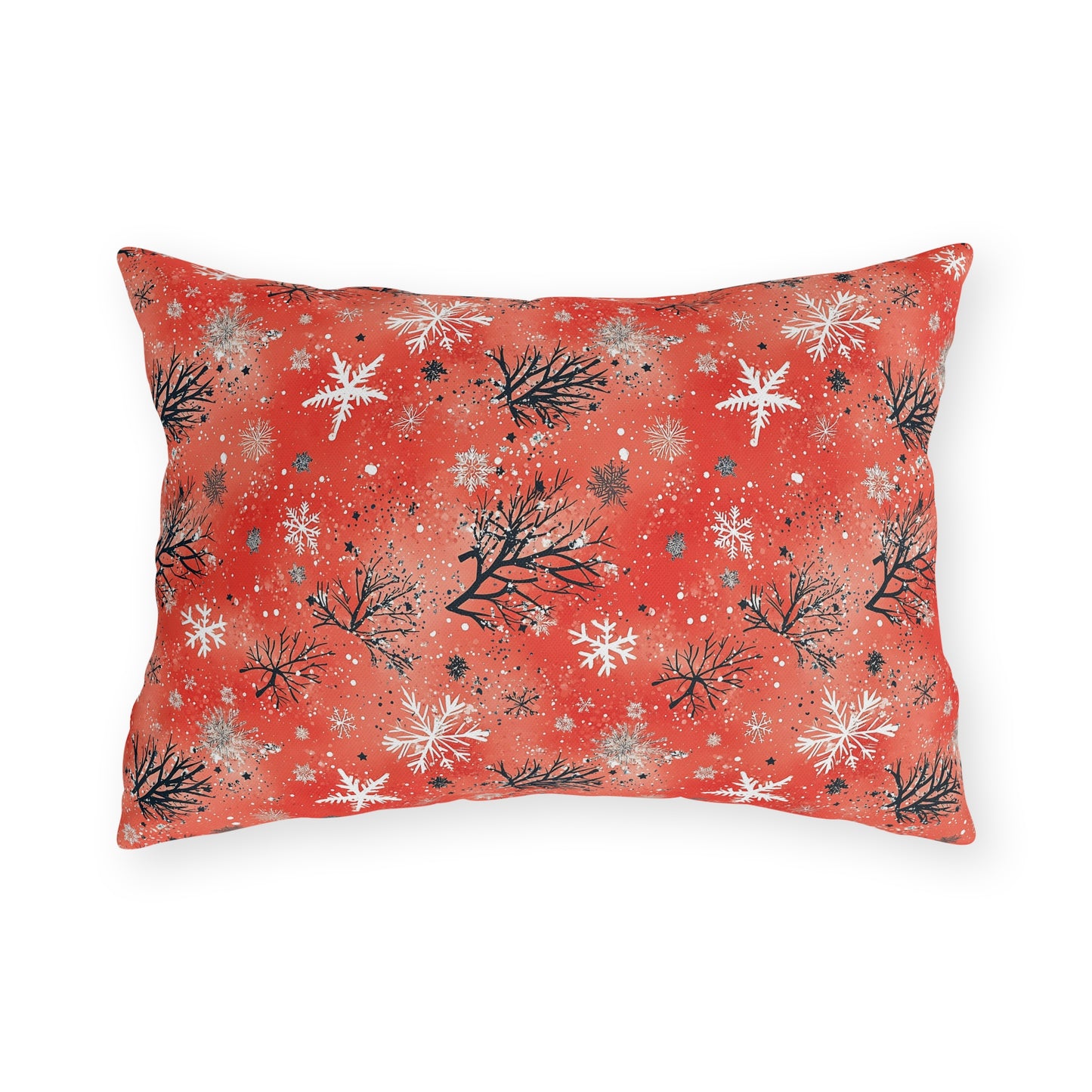 Winter Wonderland Outdoor Pillows, Cozy Throw Cushions for Patio, Holiday Decor, Christmas Gifts, Seasonal Outdoor Decor