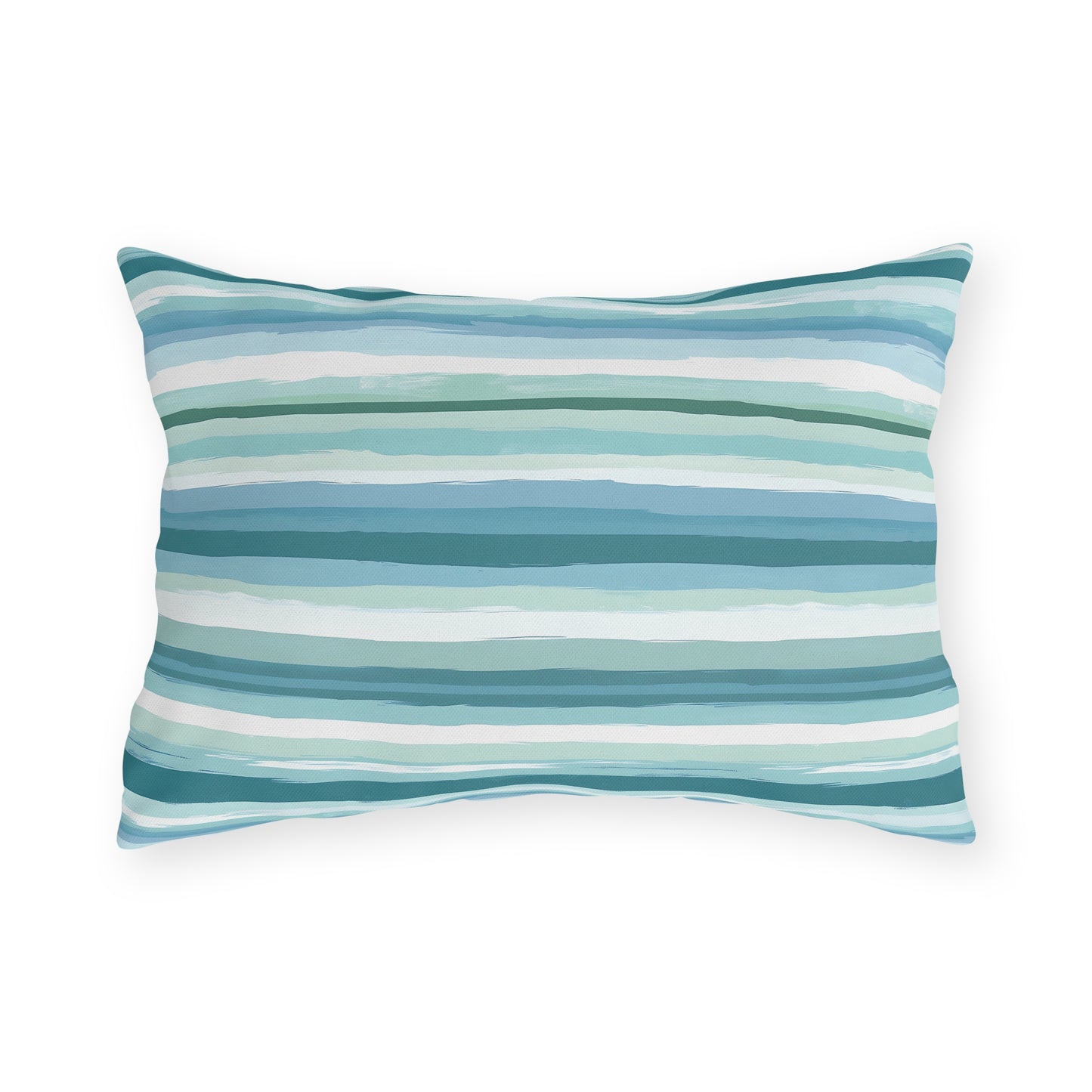 Coastal Outdoor Pillows, Beach House Decoration, Striped Throw Cushions, Patio Accent Pillows, Summer Home Decor, Outdoor Living