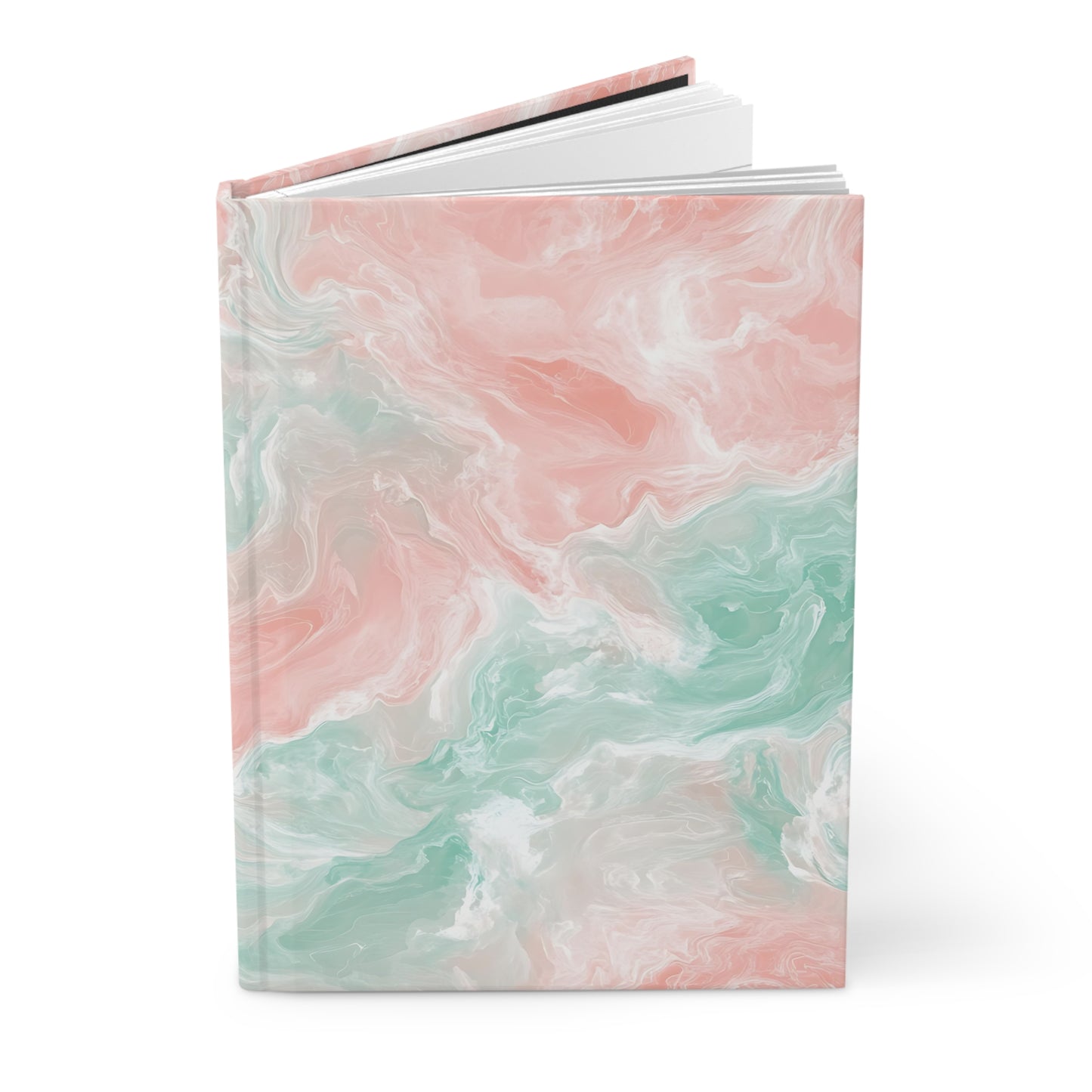 Elegant Marble Hardcover Journal, Gift for Writers, Daily Planner, School Supplies, Mindfulness Diary, Artistic Notebook