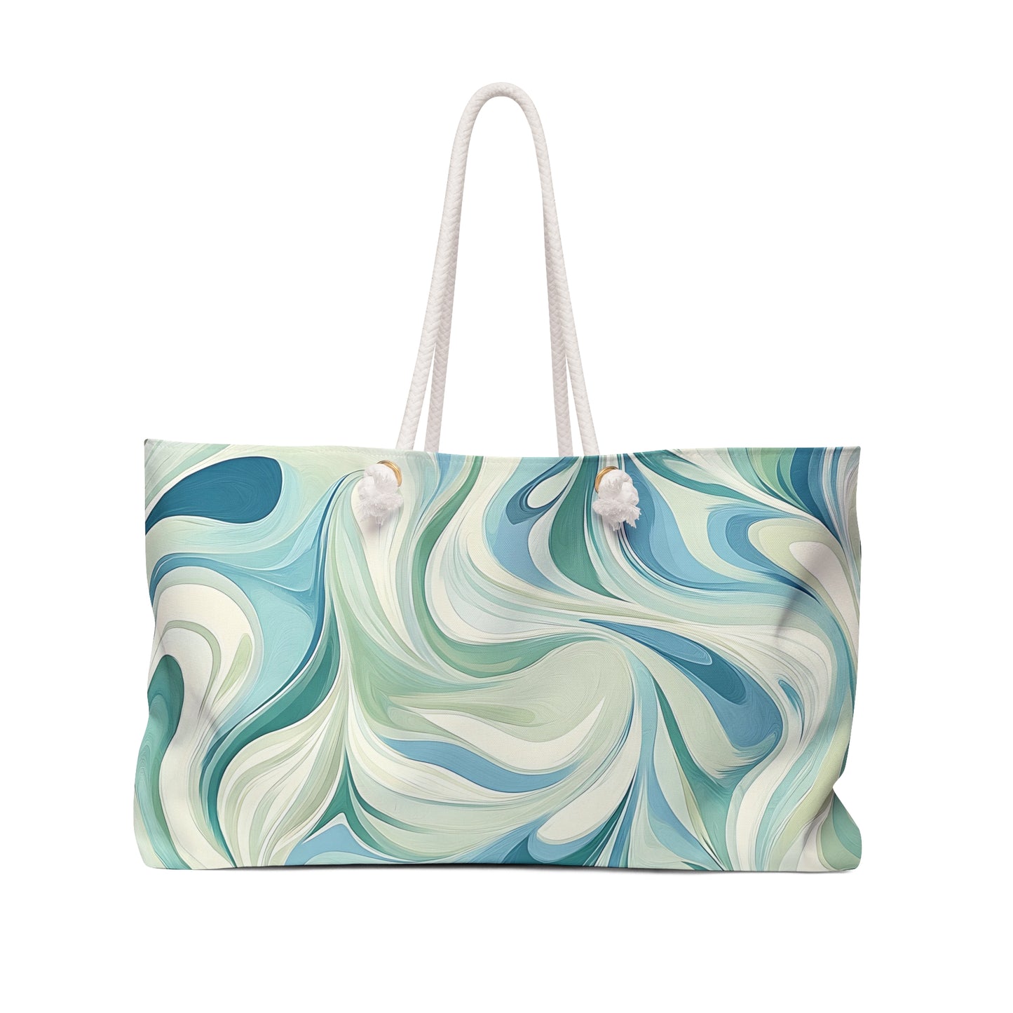 Abstract Swirl Weekender Bag - Perfect for Travel, Beach, Gym, Gifts, and Weekend Getaways, Stylish Carryall for Adventurers