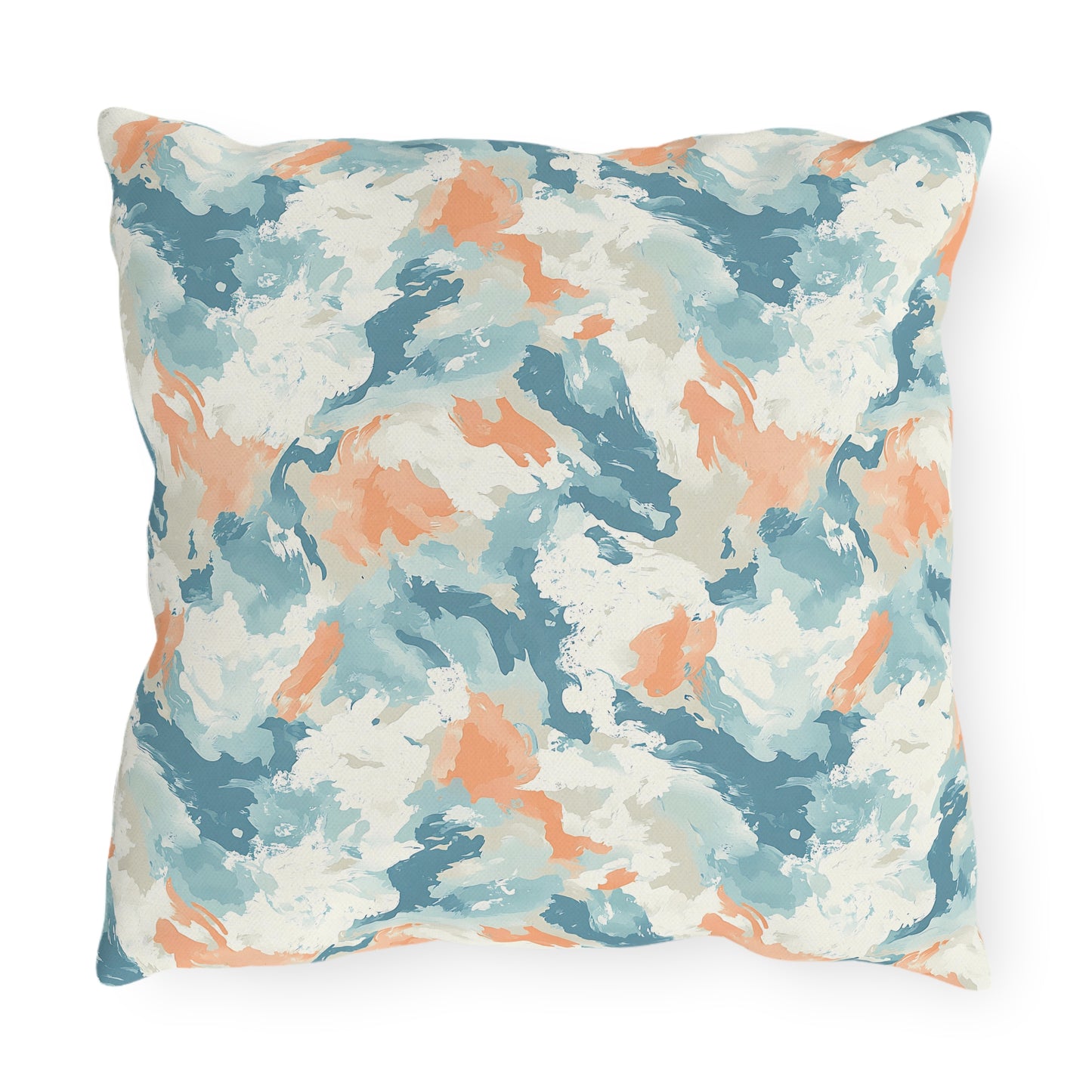 Abstract Outdoor Throw Pillows, Boho Cushions for Garden Decor, Patio Accessories, Summer Gatherings, Beach House Decor